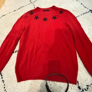 Givenchy L Star sweater Red